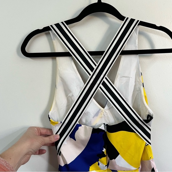 *NEW* Karen Millen Cotton Floral Pencil Dress - Picture 9 of 11